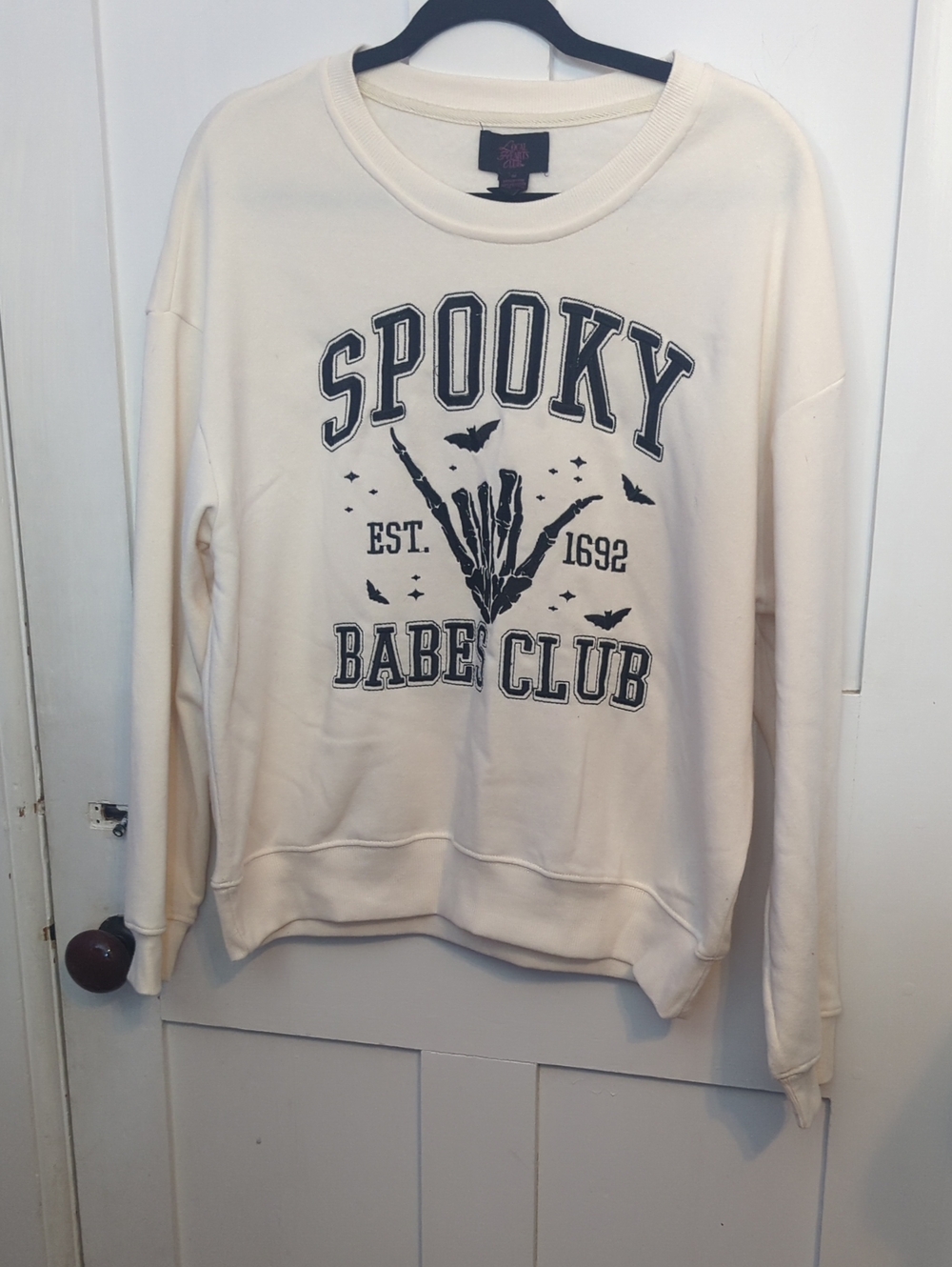 Local Hearts Club "Spooky Babes Club" long sleeve sweatshirt. Worn once.